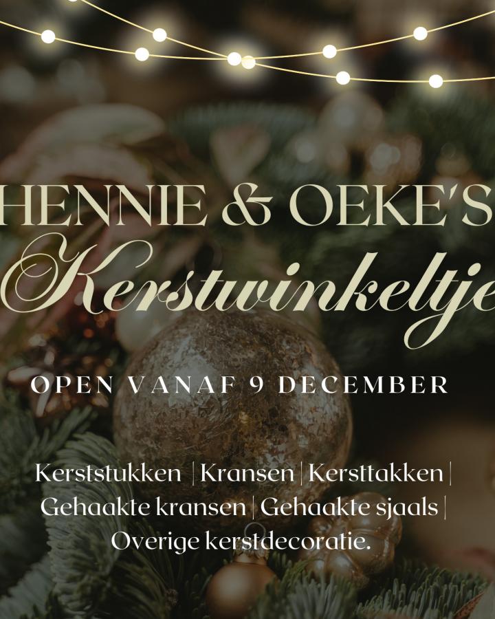 Hennie & Oeke's Kerstwinkeltje